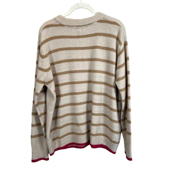 Joules Chantelle Intarsia Star Jumper Sweater in Starstripe Women's 10 - Picture 2 of 9